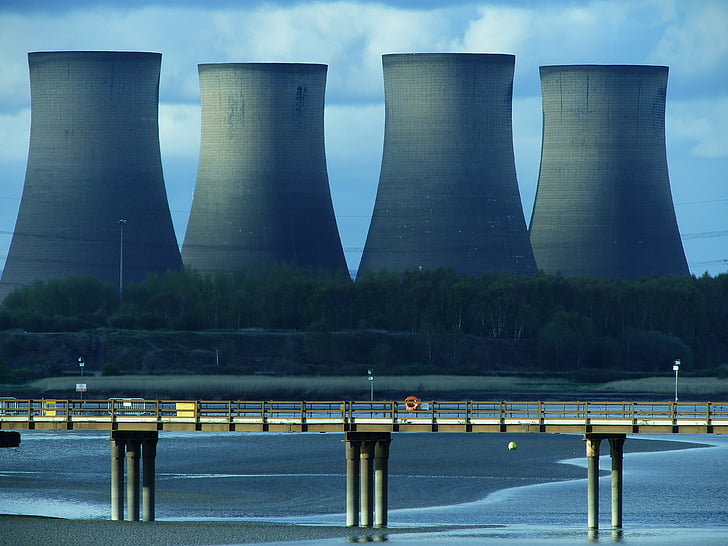 bridge, climate change, cooling tower, energy, environment, industrial, industry