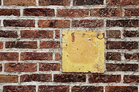 vegg av murstein, vegg, murstein, tekstur, rød, konstruksjon, mønster