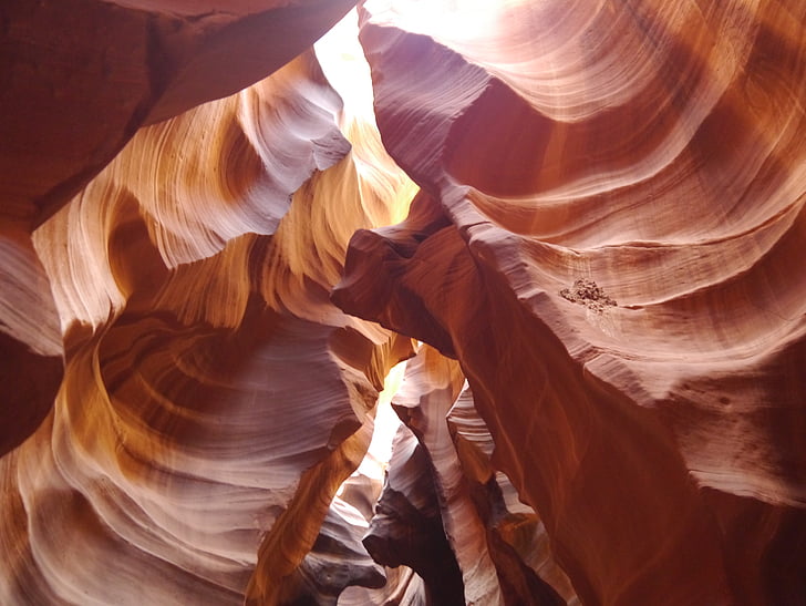 moeder natuur, grot, Arizona, zandsteen, Canyon, woestijn, natuur
