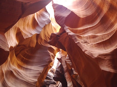 mãe natureza, caverna, Arizona, arenito, Canyon, deserto, natureza