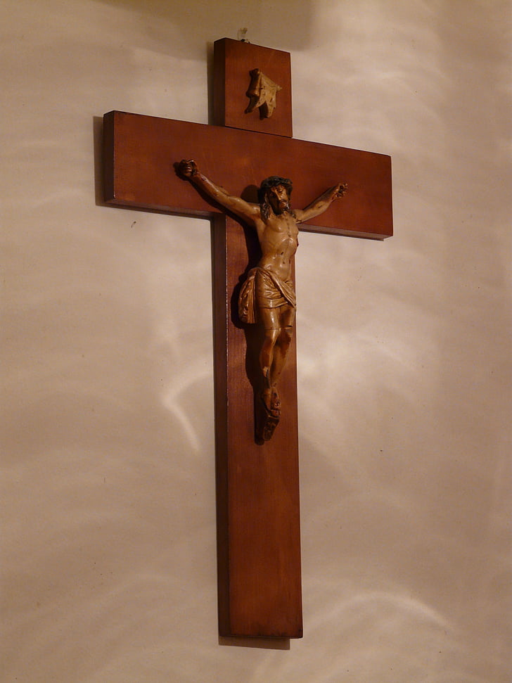 Cross, Jesus, trä, kyrkan, Kristus, kristendomen, Figur