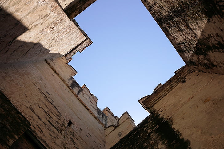 Castle, lossi, Knight's castle, keskajal, seina, linnus, Itaalia