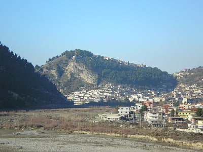 Berat, Αλβανία, Κάστρο, Βαλκανίων, Ευρώπη, καλα, Mangalem