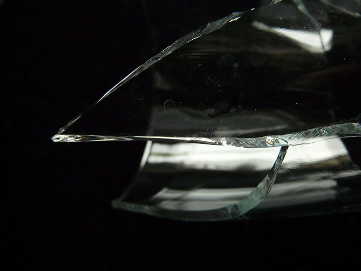 Shard, sudužusio stiklo, stiklo, aštrių, skaldyti, sumažinti, nurodė