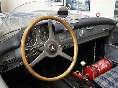 Oldtimer, Mercedes benz, 190sl, turistinis automobilis, klasikinis, sportinis automobilis, automobilių