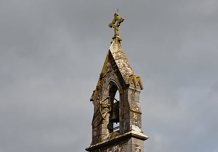 arquitectura, Iglesia, Torre, Irlanda