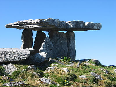 burren, ireland, dolmen
