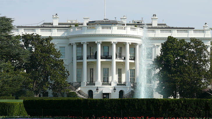 Washington dc, c, Bijela kuća, DC, Washington