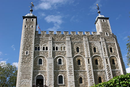 tower hill, castle, england, architecture, famous Place, church, europe