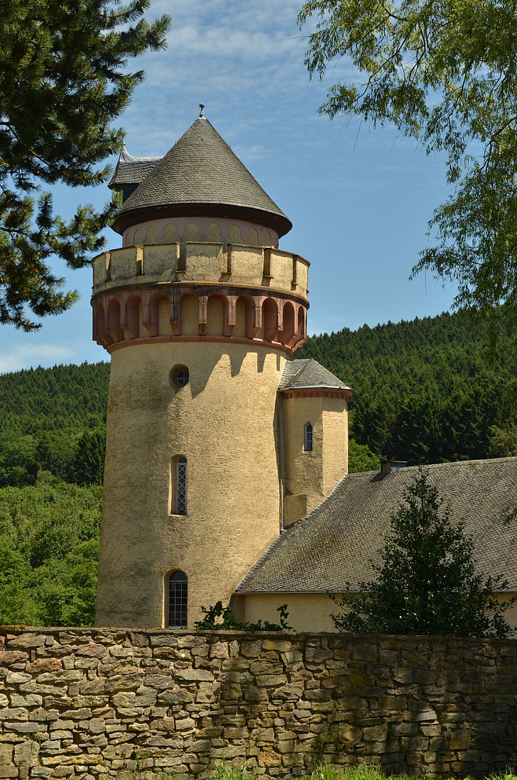 slott, gård, tornet, historia, byggnad, arkitektur, Tyskland
