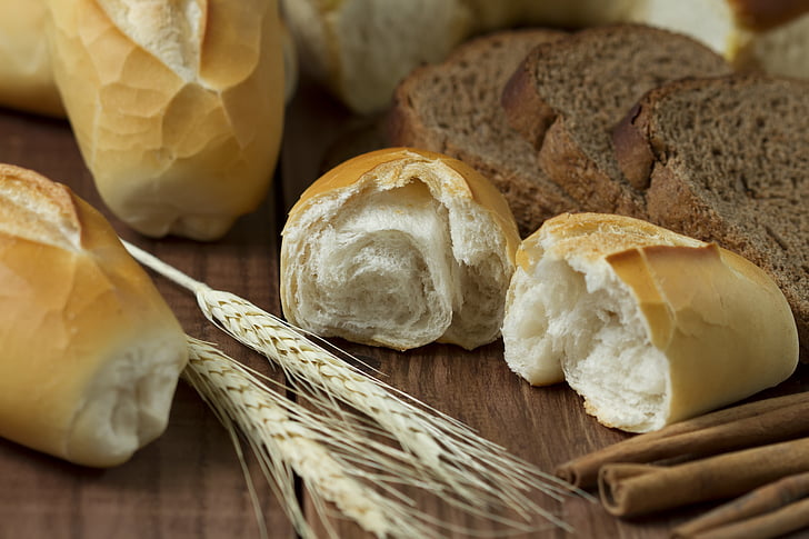 хліб, продукти харчування, білий, домашнє, хлібобулочні, для гурманів, кухня
