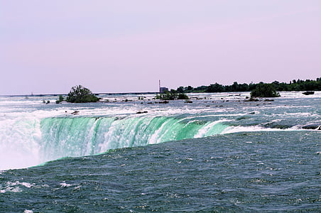 Niagara-vízesés, Patkó-vízesésre, Ontario, Kanada, vízesés