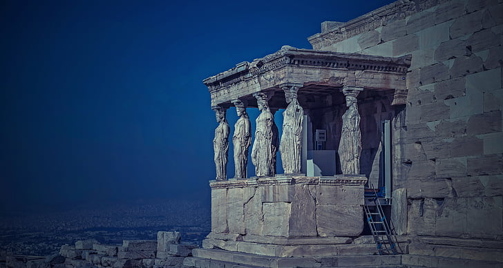 Athena, Acropolis, Acropolis di Athena, acropolis Athena, erechteion, Yunani, erechteion Athena