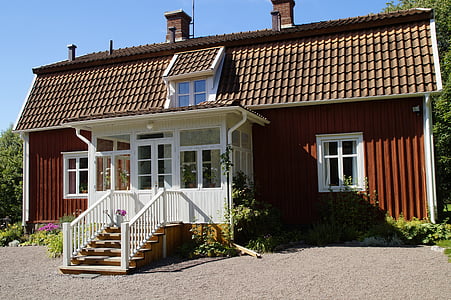 tempat kelahiran, NAS, Vimmerby, Astrid lindgren, lifework, bangunan, Småland