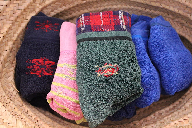 socks, stopper socks, basket, socks couple, colorful