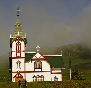 church, husavik, iceland, architecture, christianity