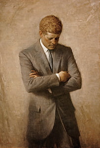 John f kennedy, председател, САЩ, САЩ, Америка, Портрет, 1963 г.