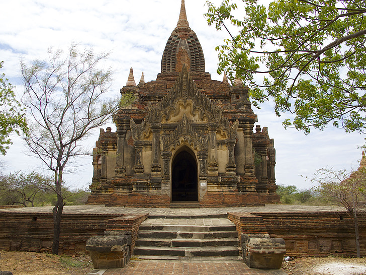 Bagan, templet, Burma, Pagoda, buddhismen
