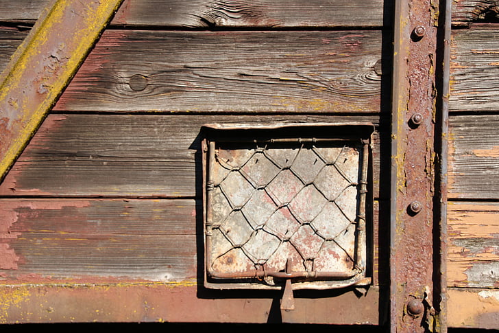 ξύλο, βαγόνι, μη χρησιμοποιούμενοι τρένα, παλιά, απενεργοποιημένη, τρένο νεκροταφείο, ξεπερασμένο