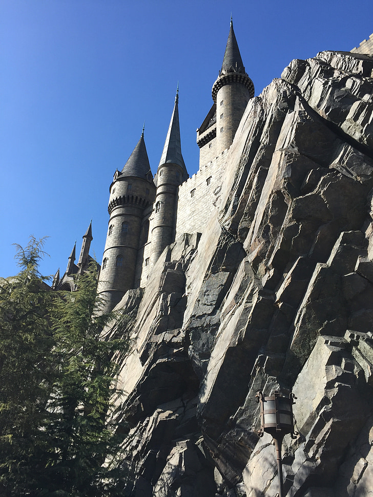 Hogwarts, harry potter, Castle, Osaka, Universal studios, Jepang