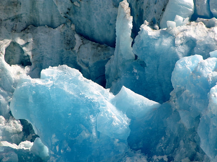 gleccser, jég, Északi-sark, fagyasztott, Majestic
