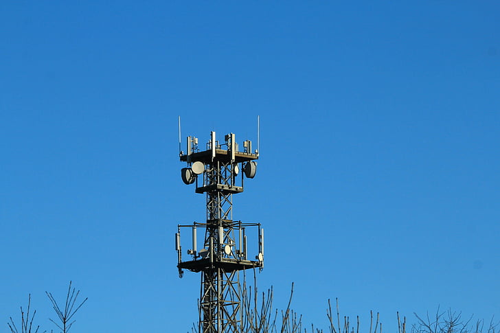 antenna radio, alberi, antenne di telecomunicazioni, ponte radio, Mobile, antenne, Radio
