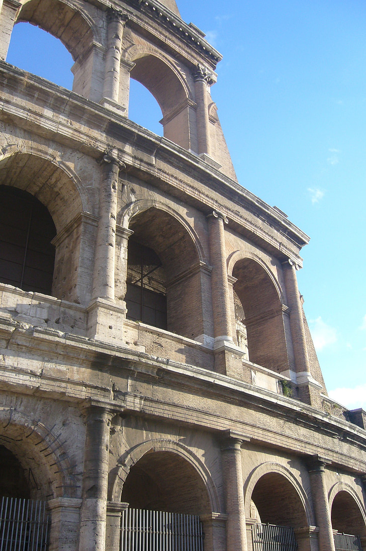 Rom, Colosseum, byggnad, monumentet, Italien
