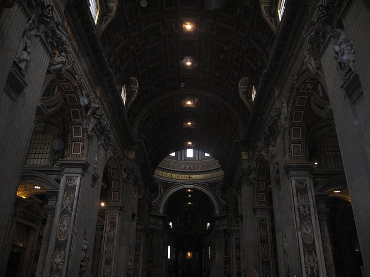 basilikaen, San pedro, paneler, arkitekt, Europa, Italien