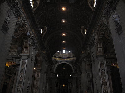 Basilique, San pedro, lambris, architecte, l’Europe, Italie
