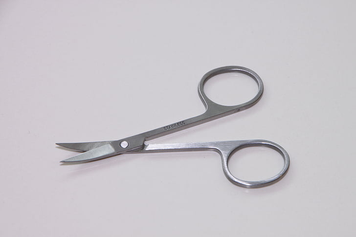metal, nail, scissor, sharp, stainless, steel, toenail