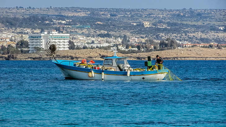 Kypr, Ayia napa, Rybaření, Středomořská