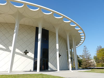 Beckman audytorium, Caltech, audytorium, Caltech campus, Pasadena