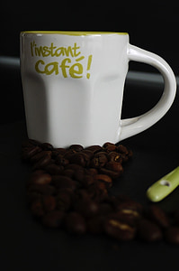 kopi, Piala, kacang, minuman, kafe, mug, panas