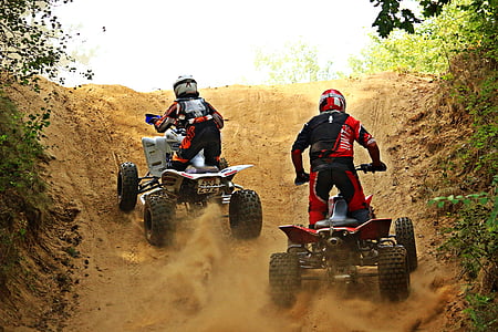 quad, motocross, all-terrain vehicle, motorcycle, cross, motor, motorsport