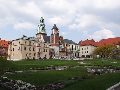 Krakow, Wawel, lama, Polandia, Castle, Monumen, arsitektur