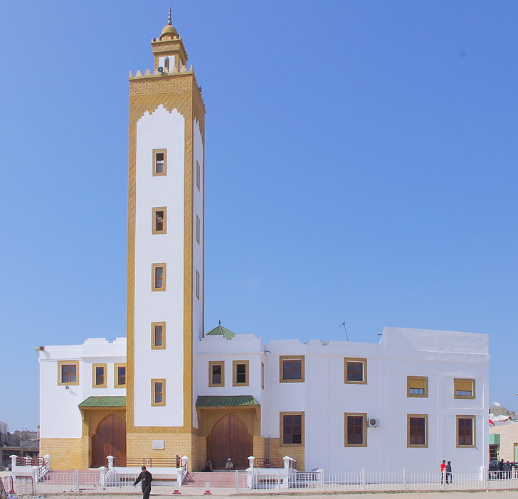 Marokko, Agadir, moskeen, islam, tro, arkitektur, islamske