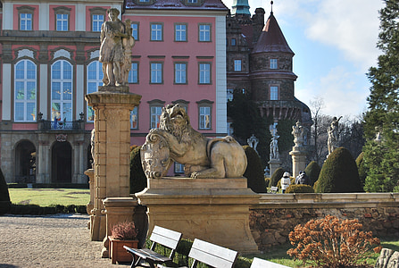 Polen, Książ, Schloss, Denkmäler