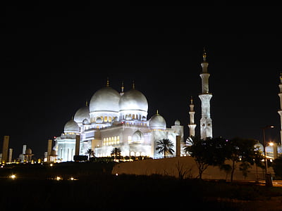 Grand, Moschea, Abu, Dhabi, Zayed