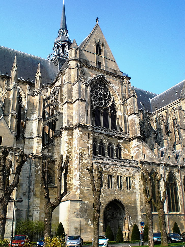 ēka, baznīca, katedrālē, Francija, arhitektūra, katoļu, reliģija