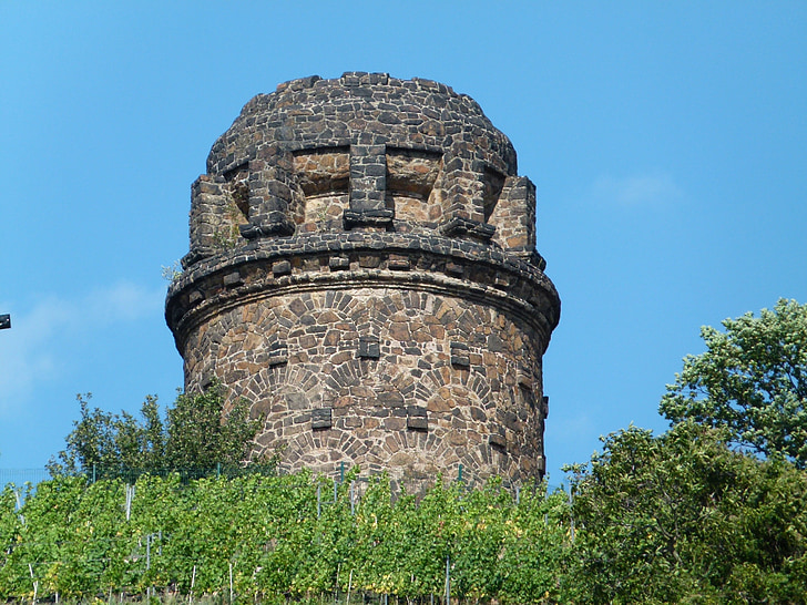 Bismarckin torni, Radebeul, kulttuuriperintö, muistomerkki, Saksa, rakennus, historiallinen