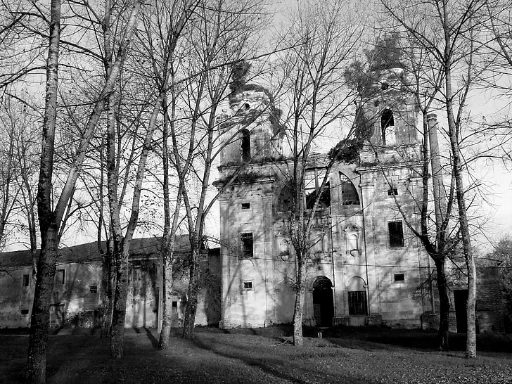 monastery, abandoned, monument