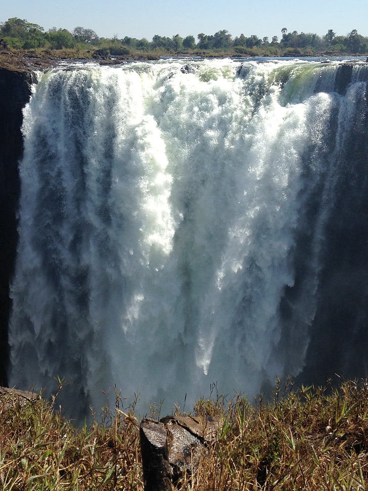 Victoria falls, naturlig skønhed, syv vidundere