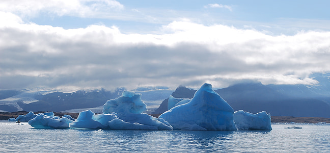 ภูเขาน้ำแข็ง, น้ำแข็ง, jökullsarlon, ไอซ์แลนด์, floe, ภูเขาน้ำแข็ง - น้ำแข็งก่อตัว, อาร์กติก