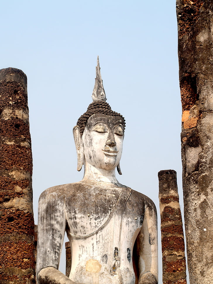 ősi, építészet, Art, Ázsia, Bangkok, gyönyörű, szépség