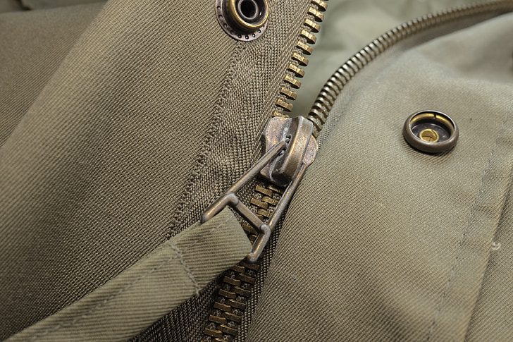 zip, closure, hack, detail, jacket, olive, press-studs