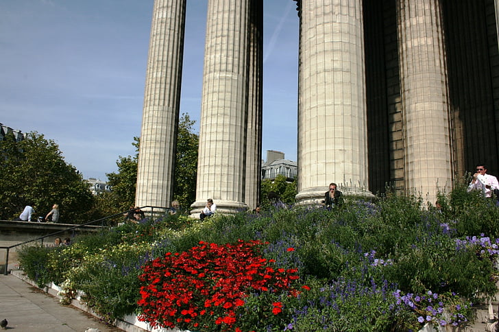 colunas, Igreja, Madeleine, Paris