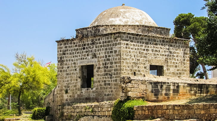 Cyprus, Famagusta, budova, osmanskej, Architektúra, staré, pamiatky