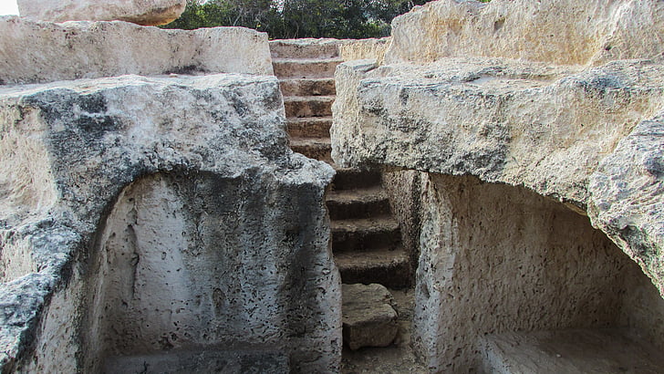 Siprus, Ayia napa, Makronissos, Makam, kuno, Sejarah, Monumen