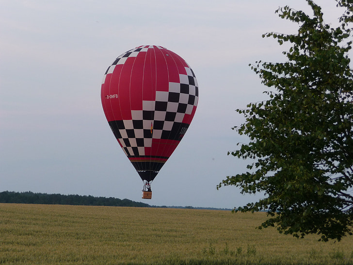 ballon, hete luchtballon, opstijgen, float, hemel, vliegen