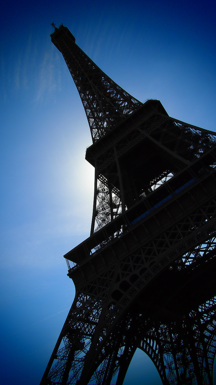 París, Torre Eiffel, llocs d'interès, segle exposició, horitzó